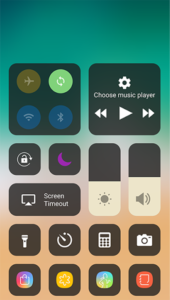 Центр управления IOS 11