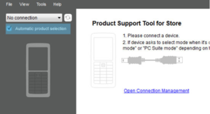Automatic product selection