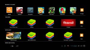 Пример приложений с кешем в BlueStacks